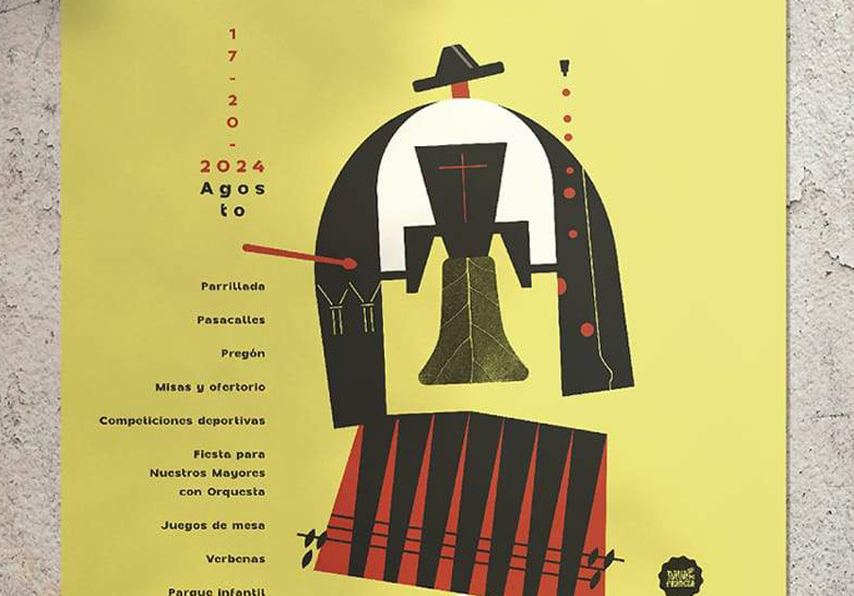 Nava de Francia en la Exposición diseño gráfico “Ilustración aplicada al diseño»